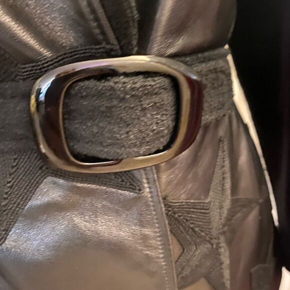 Valentino genuine leather/ wool blazer/jacket, S-M - Picture 6 of 14